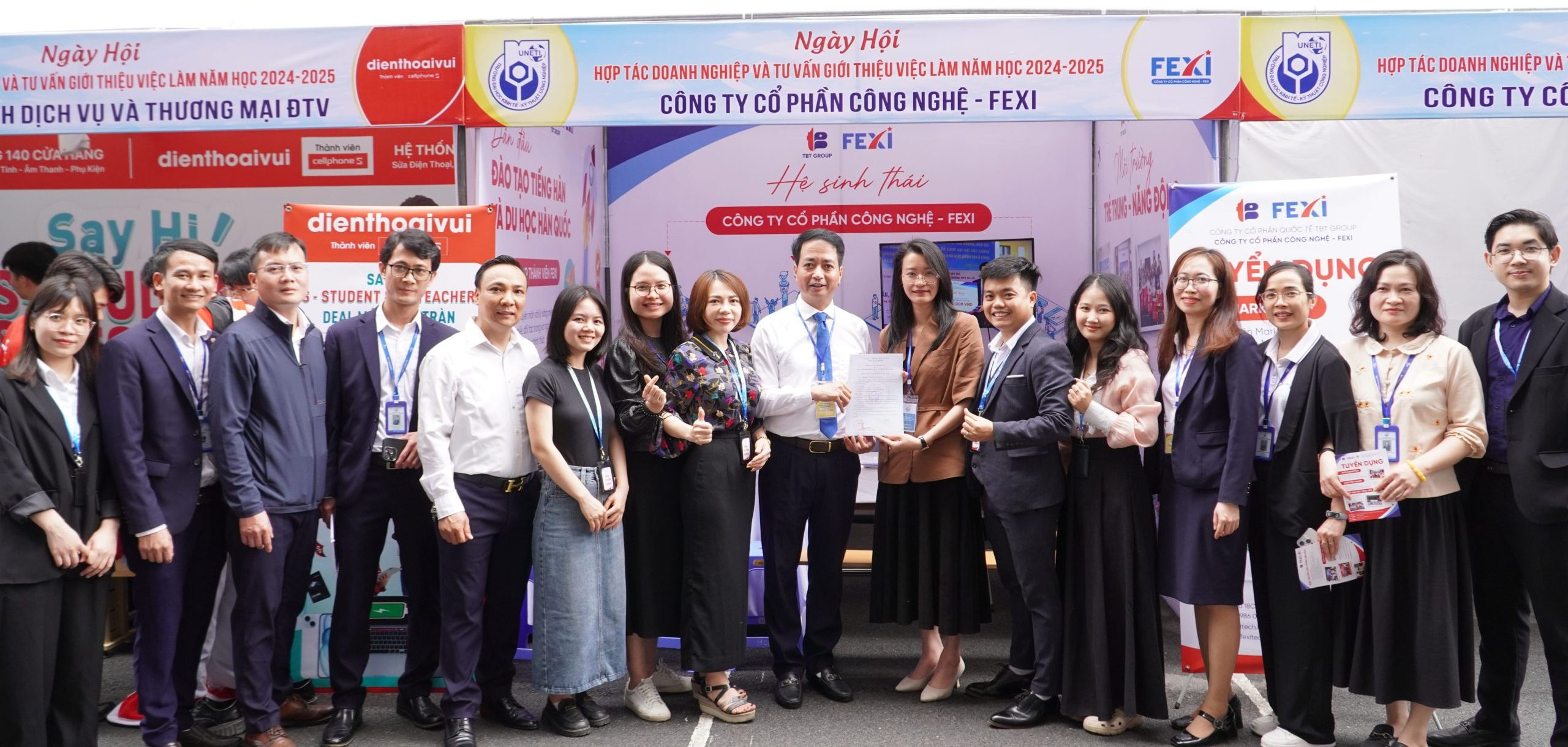 TBT Group đồng hành cùng Ngày hội hợp tác Doanh nghiệp & Tư vấn việc làm 2024-2025 tại UNETI