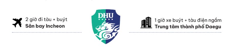 Giao thông quanh trường Đại học Daegu Haany